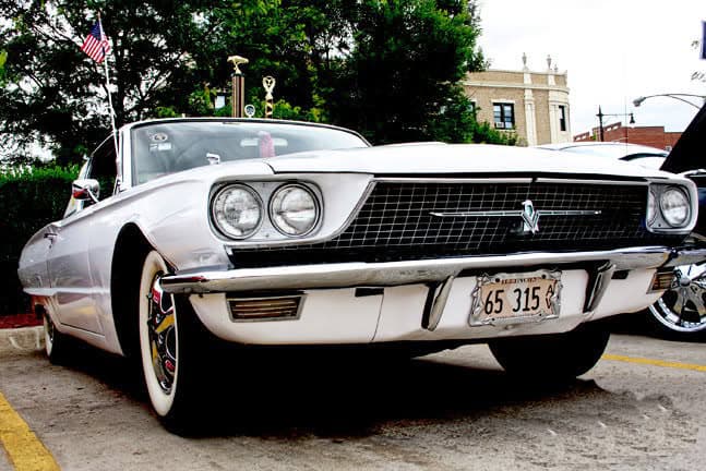 Classic White Convertible